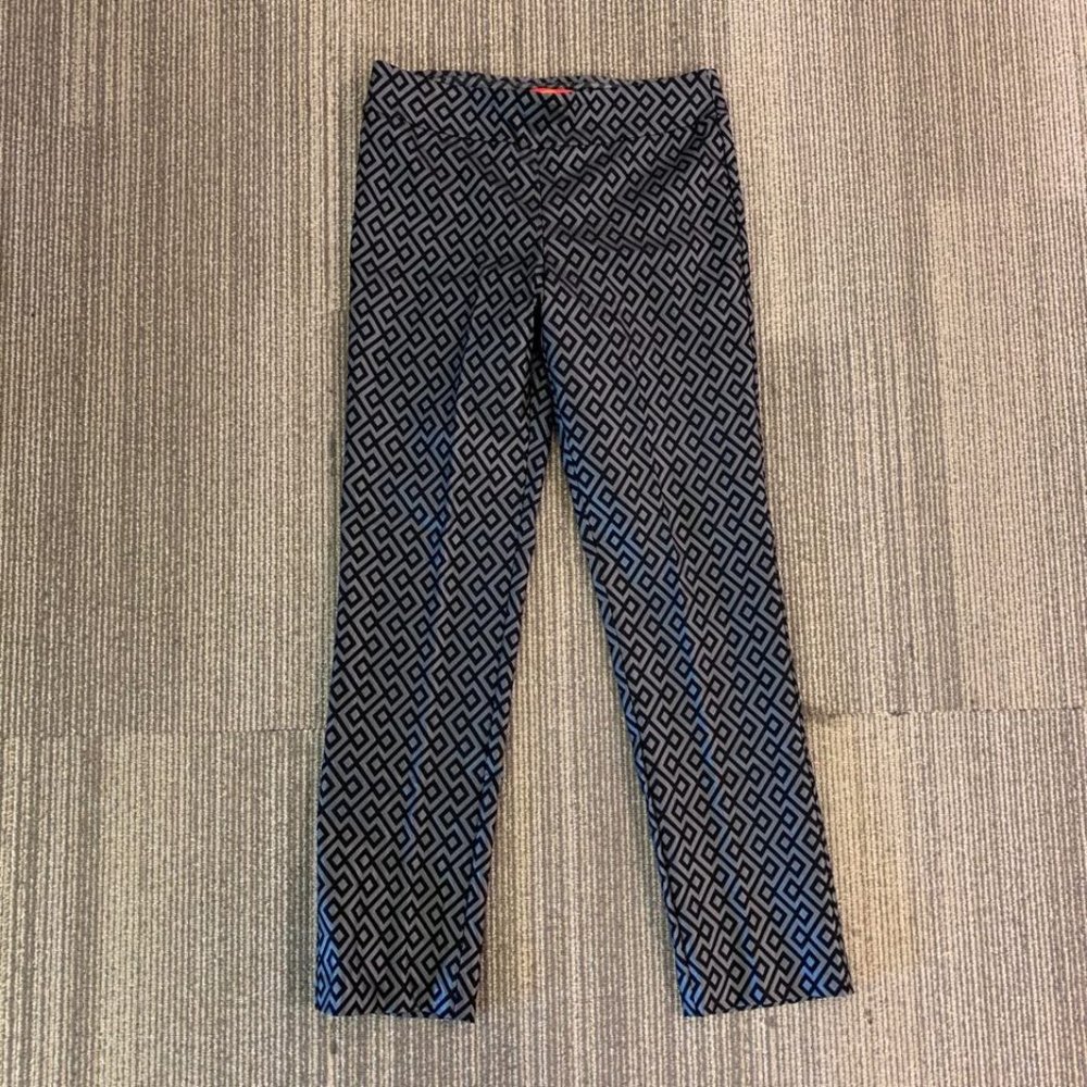 Krazy Larry Pull-On Ankle Grey/Black Pants (12)